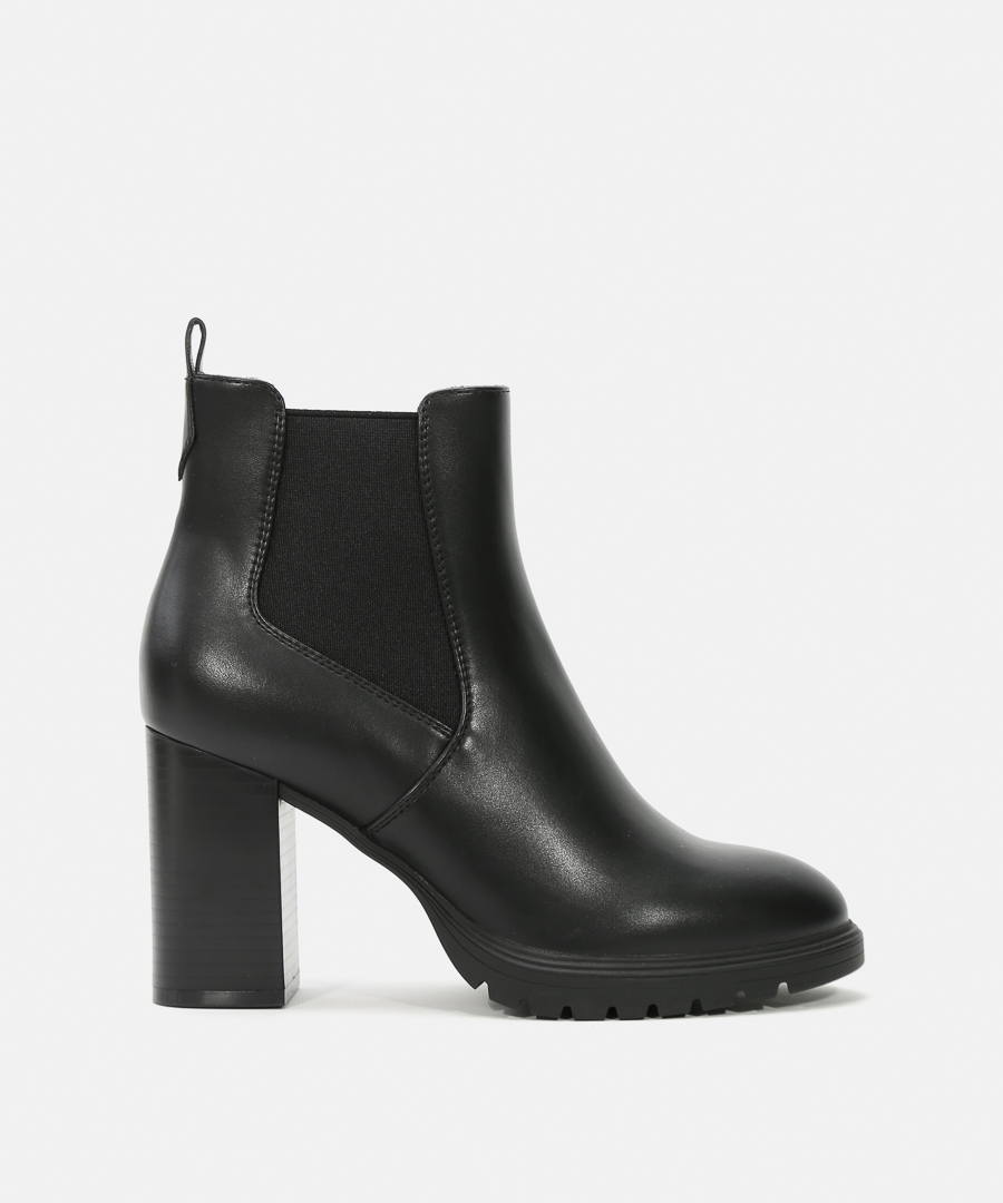 Botines tacón chelsea